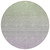 8' Artichoke Green And Lavender Round Ombre Washable Indoor Outdoor Area Rug