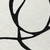 8' White And Black Round Abstract Washable Indoor Outdoor Area Rug
