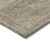 9' X 12' Brown And Taupe Aztec Washable Indoor Outdoor Area Rug