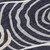 8' Black Charcoal And Gray Round Abstract Washable Indoor Outdoor Area Rug