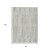 8' X 10' Sage And Ivory Striped Washable Indoor Outdoor Area Rug - Sage, Ivory