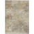 10' X 14' Tan And Beige Abstract Washable Indoor Outdoor Area Rug - Tan, Beige
