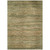 10' X 14' Fern Green And Taupe Abstract Washable Indoor Outdoor Area Rug