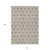 10' X 14' Brown And Beige Geometric Washable Indoor Outdoor Area Rug - 608219186524