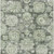 9' X 12' Artichoke Green And Olive Green Floral Washable Indoor Outdoor Area Rug - Artichoke Green, Olive Green