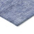 9' X 12' Navy Blue And Sky Blue Abstract Washable Indoor Outdoor Area Rug - Navy Blue, Sky Blue