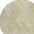 8' Beige Tan And Ivory Round Geometric Washable Indoor Outdoor Area Rug - Beige, Tan, Ivory