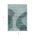 8' X 10' Green And Sage Abstract Washable Indoor Outdoor Area Rug