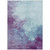 8' X 10' Sky Blue And Purple Abstract Washable Indoor Outdoor Area Rug - 880016507669