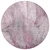 8' Round Pink Round Abstract Washable Non Skid Indoor Outdoor Area Rug - Pink