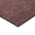 9' X 12' Red And Blush Ombre Washable Indoor Outdoor Area Rug