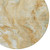 8' Gold And Silver Round Abstract Washable Indoor Outdoor Area Rug