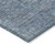 9' X 12' Blue And Beige Abstract Washable Indoor Outdoor Area Rug