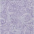 9' X 12' Lavender Purple And Ivory Paisley Washable Indoor Outdoor Area Rug
