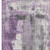 9' X 12' Purple And Ivory Abstract Washable Indoor Outdoor Area Rug - Purple, Ivory