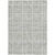 9' X 12' Taupe Beige And Tan Medallion Washable Indoor Outdoor Area Rug