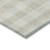 9' X 12' Ivory And Beige Plaid Washable Indoor Outdoor Area Rug - Ivory, Beige