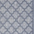 5' X 7' Denim Blue Indoor Outdoor Area Rug - Denim Blue
