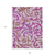 9' X 12' Lavender Blush And Purple Floral Washable Indoor Outdoor Area Rug
