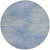 8' Denim Blue And Sky Blue Round Abstract Washable Indoor Outdoor Area Rug Transitional Style - Denim Blue, Sky Blue Color