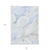 8' X 10' Ivory Blue and Gray Abstract Washable Non Skid Indoor Outdoor Area Rug