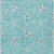 10' X 14' Teal Blue And Ivory Geometric Washable Indoor Outdoor Area Rug Transitional Style - Teal Blue, Ivory Color