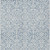 9' X 12' Denim Blue And Ivory Damask Washable Indoor Outdoor Area Rug