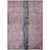 9' X 12' Blush Pink And Purple Abstract Washable Indoor Outdoor Area Rug