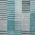 9' X 12' Teal Blue Aqua And Gray Striped Washable Indoor Outdoor Area Rug - 608219397456