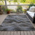 9' X 12' Taupe And Ivory Abstract Washable Indoor Outdoor Area Rug - 880016498462