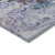 9' X 12' Beige Blue And Taupe Abstract Washable Indoor Outdoor Area Rug