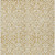 10' X 14' Gold And Beige Damask Washable Indoor Outdoor Area Rug