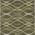10' X 14' Olive Green Fern Green And Ivory Abstract Washable Indoor Outdoor Area Rug