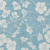 8' X 10' Sky Blue And Ivory Floral Washable Indoor Outdoor Area Rug Transitional Style - Sky Blue, Ivory Color