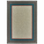 7' X 9' Blue and Gray Stain Resistant Indoor Outdoor Area Rug