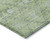 8' X 10' Green And Gray Floral Washable Indoor Outdoor Area Rug - Green, Gray