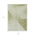 8' X 10' Sage And Artichoke Green Abstract Washable Indoor Outdoor Area Rug - Sage, Artichoke Green