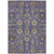 10' X 14' Purple Beige And Taupe Oriental Washable Indoor Outdoor Area Rug