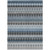 8' X 10' Gray Charcoal And Silver Southwestern Washable Indoor Outdoor Area Rug