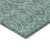 8' X 10' Teal Blue Geometric Washable Indoor Outdoor Area Rug