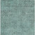 8' X 10' Teal Blue Geometric Washable Indoor Outdoor Area Rug