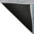 10' X 14' Gray Charcoal And Blue Geometric Washable Indoor Outdoor Area Rug