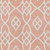8' X 10' Salmon And Ivory Trellis Washable Indoor Outdoor Area Rug