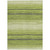 8' X 10' Lime Green Ivory And Black Abstract Washable Indoor Outdoor Area Rug