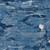 10' X 14' Navy Blue And Blue Abstract Washable Indoor Outdoor Area Rug