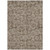 10' X 14' Chocolate And Beige Geometric Washable Indoor Outdoor Area Rug