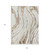 9' X 12' Ivory Beige And Brown Abstract Washable Indoor Outdoor Area Rug - Ivory, Beige, Brown