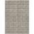 9' X 12' Brown Taupe And Ivory Geometric Washable Indoor Outdoor Area Rug
