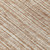 8' Orange And Beige Round Striped Washable Indoor Outdoor Area Rug