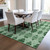 9' X 12' Emerald And Green Moroccan Washable Indoor Outdoor Area Rug